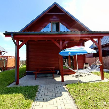 Przytulny Domek Ujście-Darłowskie Esterno foto