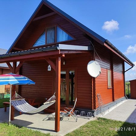 Przytulny Domek Ujście-Darłowskie Esterno foto